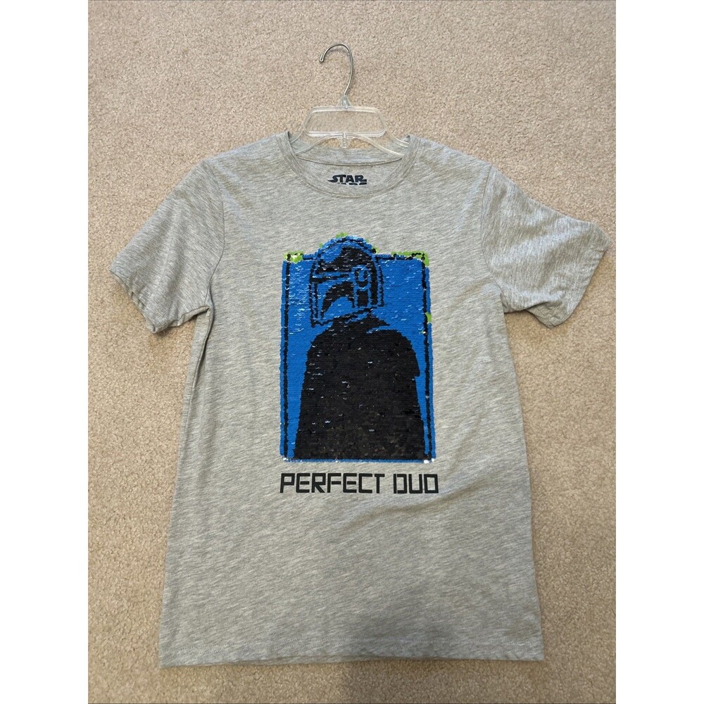 Star Wars Mandalorian Graphic Changing  T-Shirt Kids XL